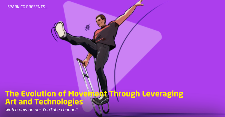 Still from animated short film "The Art of Weightlessness"